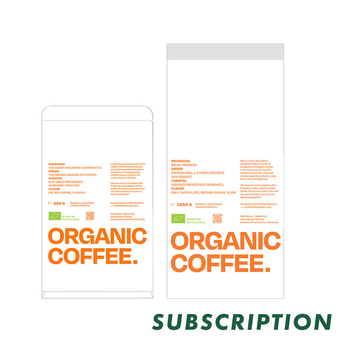 April Organic Subscription