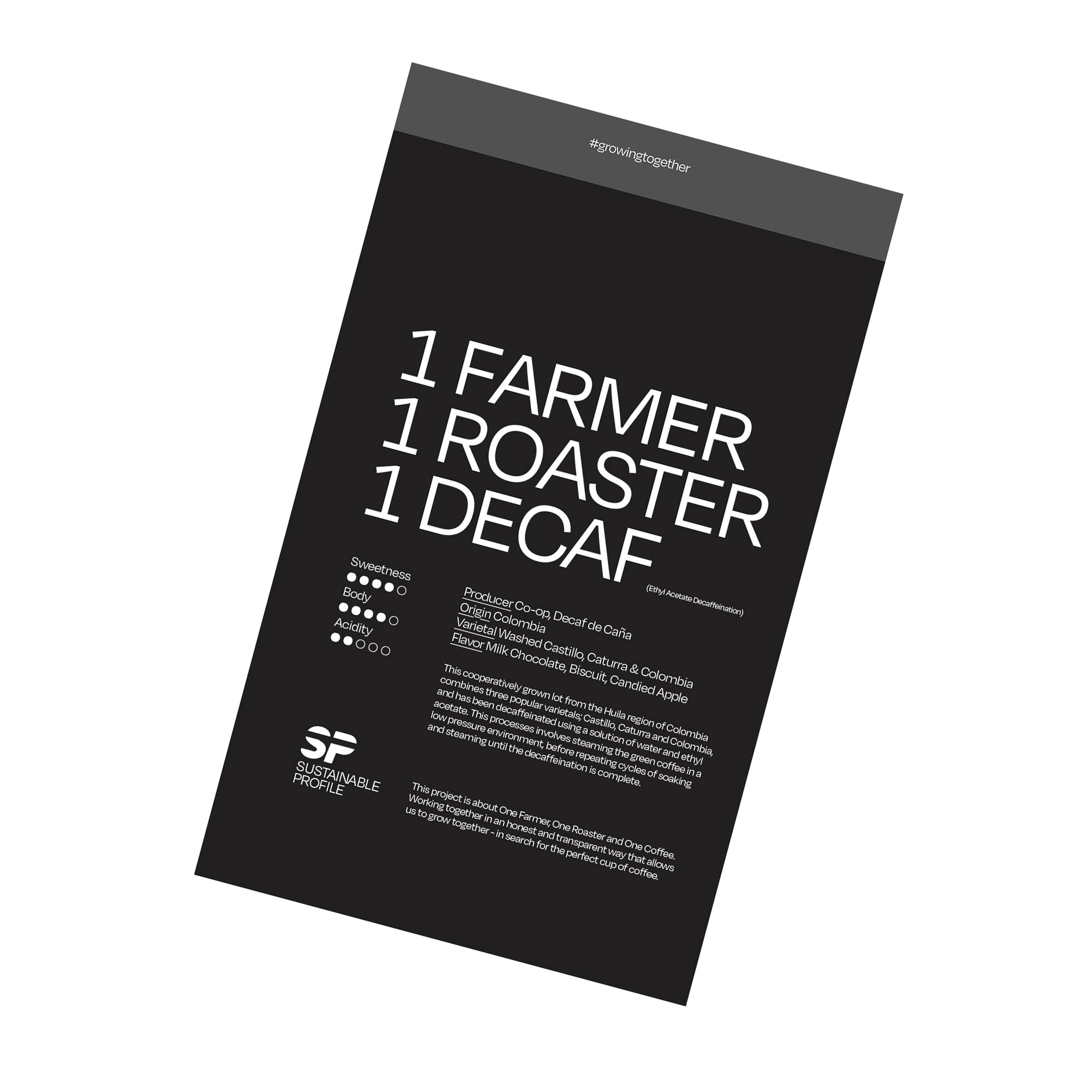 Sustainable Profile Coffee - Decaf